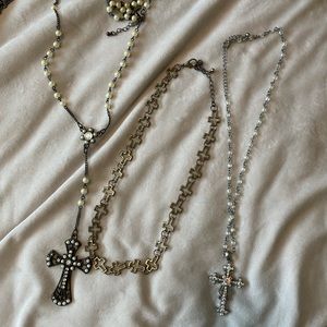 Mix of F21, Juicy Couture, UO Necklaces